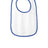 Rabbit Skins ™ Infant Contrast Trim Terry Bib. RS1003 - Rabbit Skins RS1003 Infant & Toddler Rabbit Skins Royal OSFA