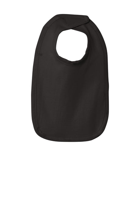 Rabbit Skins ™ Infant Premium Jersey Bib. RS1005 - Rabbit Skins RS1005 Infant & Toddler Rabbit Skins Black OSFA