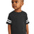 Rabbit Skins ™ Toddler Football Fine Jersey Tee. RS3037 - Rabbit Skins RS3037 Infant & Toddler Rabbit Skins Black/ White 2T