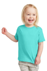 Rabbit Skins ™ Toddler Fine Jersey Tee. RS3321 - Rabbit Skins RS3321 Infant & Toddler Rabbit Skins Caribbean 2T