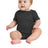 Rabbit Skins ™ Infant Short Sleeve Baby Rib Bodysuit. RS4400 - Rabbit Skins RS4400 Infant & Toddler Rabbit Skins Black 06M