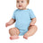 Rabbit Skins ™ Infant Short Sleeve Baby Rib Bodysuit. RS4400 - Rabbit Skins RS4400 Infant & Toddler Rabbit Skins Light Blue 06M