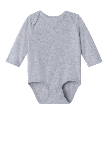 Rabbit Skins ™ Infant Long Sleeve Jersey Bodysuit RS4421 - Rabbit Skins RS4421 Infant & Toddler Rabbit Skins Heather 06M