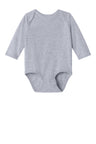 Rabbit Skins ™ Infant Long Sleeve Jersey Bodysuit RS4421 - Rabbit Skins RS4421 Infant & Toddler Rabbit Skins Heather 06M