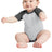 DISCONTINUED Rabbit Skins ™ Infant Baseball Fine Jersey Bodysuit. RS4430 - Rabbit Skins RS4430 Infant & Toddler Rabbit Skins Vintage Heather/ Vintage Smoke 06M