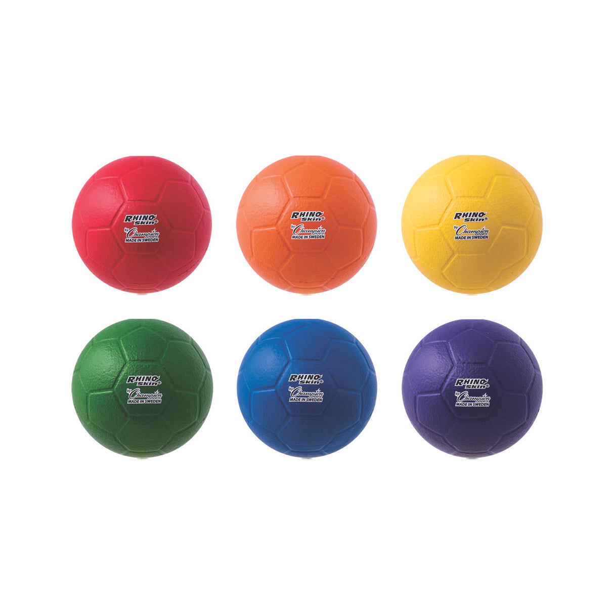 RHINO SKIN MEDIUM BOUNCE SIZE 5 SOCCER BALL SET