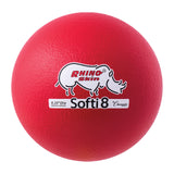 8.25" RHINO SKIN LOW BOUNCE SOFTI FOAM BALL, RED