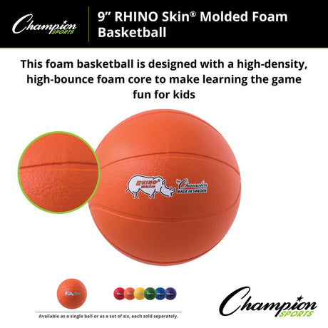 RHINO SKIN HIGH BOUNCE BALLS SINGLE, ORANGE