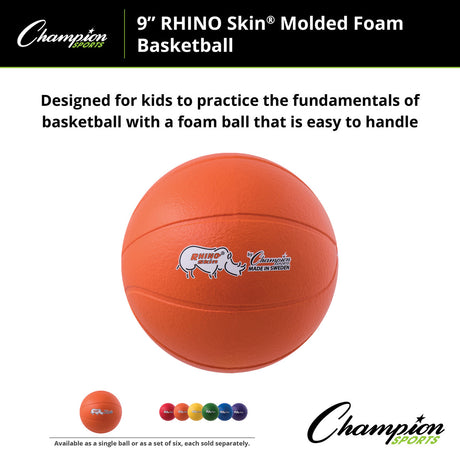 RHINO SKIN HIGH BOUNCE BALLS SINGLE, ORANGE