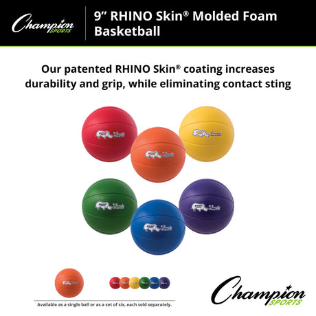 RHINO SKIN HIGH BOUNCE BALLS SINGLE, ORANGE