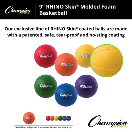 RHINO SKIN HIGH BOUNCE BALLS SINGLE, ORANGE