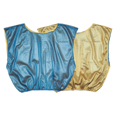 REVERSIBLE SCRIMMAGE VEST, ADULT BLUE/GREEN