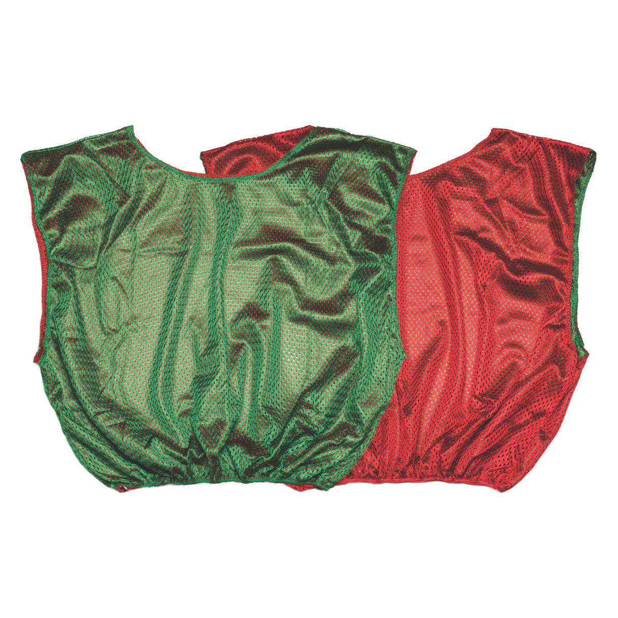 REVERSIBLE SCRIMMAGE VEST, ADULT BLUE/GREEN