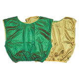 REVERSIBLE SCRIMMAGE VEST, ADULT BLUE/GREEN