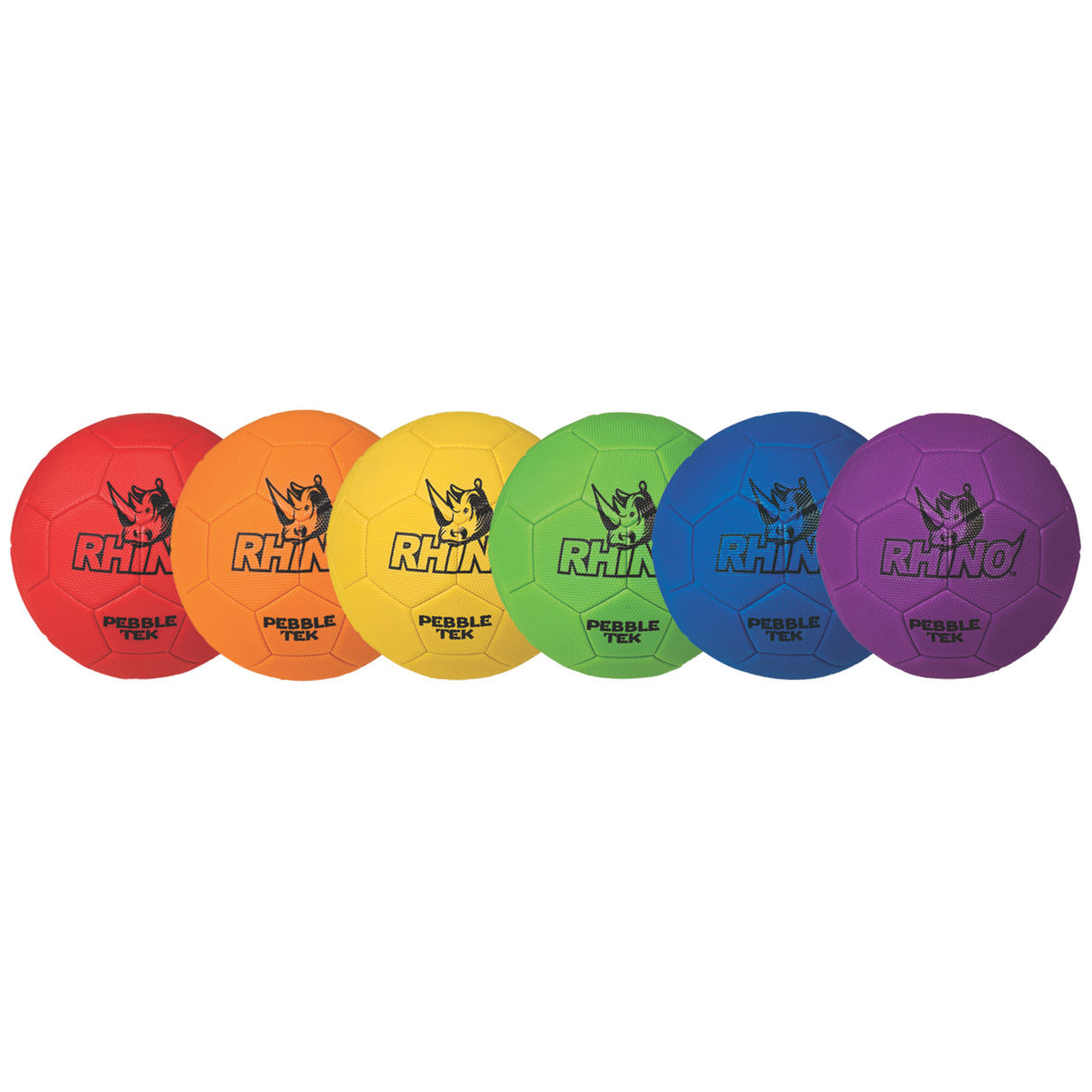 RHINO Skin 8.5" RHINO SKIN PEBBLE TEK SOCCER BALL SET