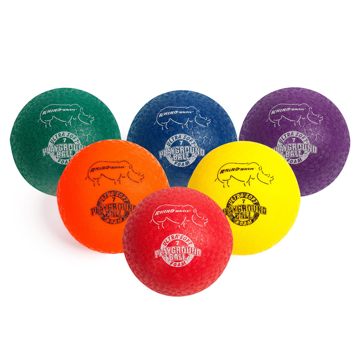 RHINO Skin 7" SOFT RHINO SKIN PLAYGROUND BALL SET