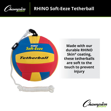 RHINO SOFT EEZE TETHERBALL 10" RHINO SOFT-EEZE TETHERBALL