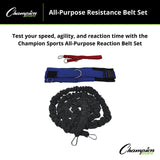 Champion Sports ALL PURPOSE RESISTANCE BELT SET