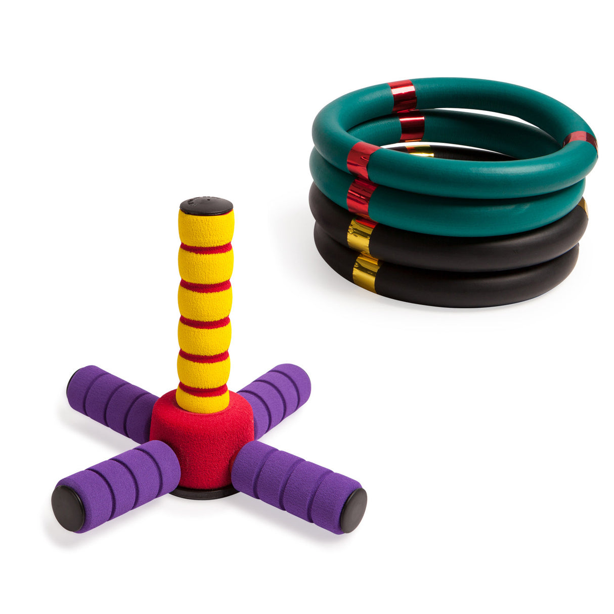 Champion Sports FOAM RING TOSS SET