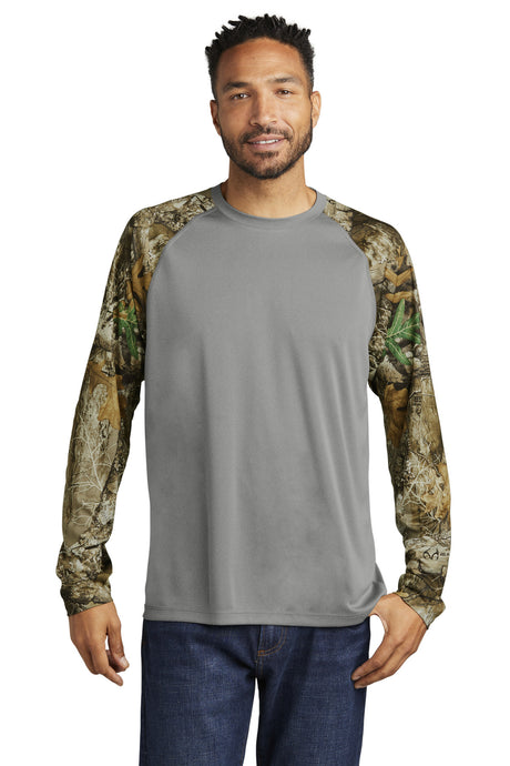 Russell Outdoors ™  Realtree ®  Colorblock Performance Long Sleeve Tee RU151LS - Russell Outdoors RU151LS