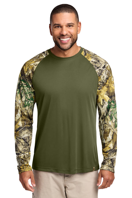 Russell Outdoors ™  Realtree ®  Colorblock Performance Long Sleeve Tee RU151LS - Russell Outdoors RU151LS