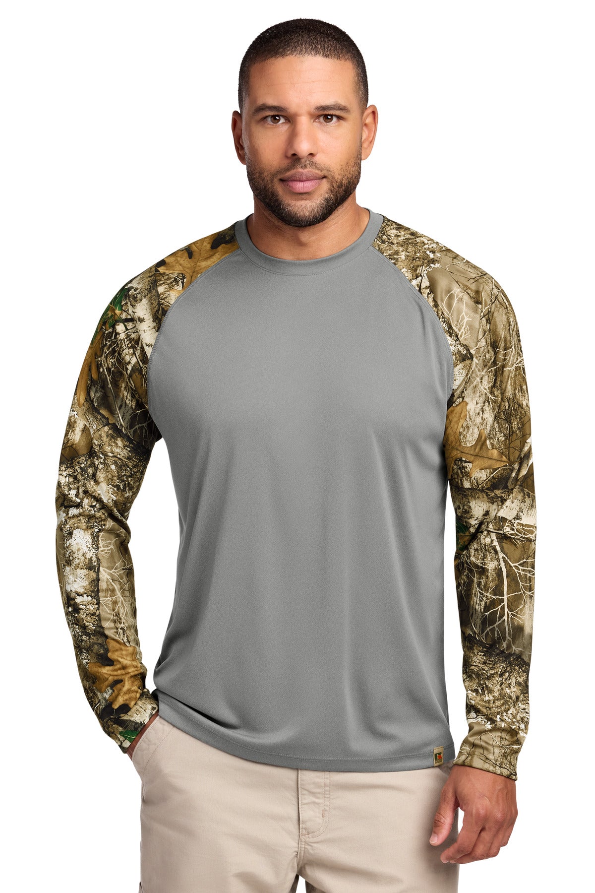 Russell Outdoors ™  Realtree ®  Colorblock Performance Long Sleeve Tee RU151LS - Russell Outdoors RU151LS