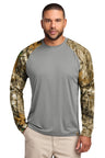 Russell Outdoors ™  Realtree ®  Colorblock Performance Long Sleeve Tee RU151LS - Russell Outdoors RU151LS