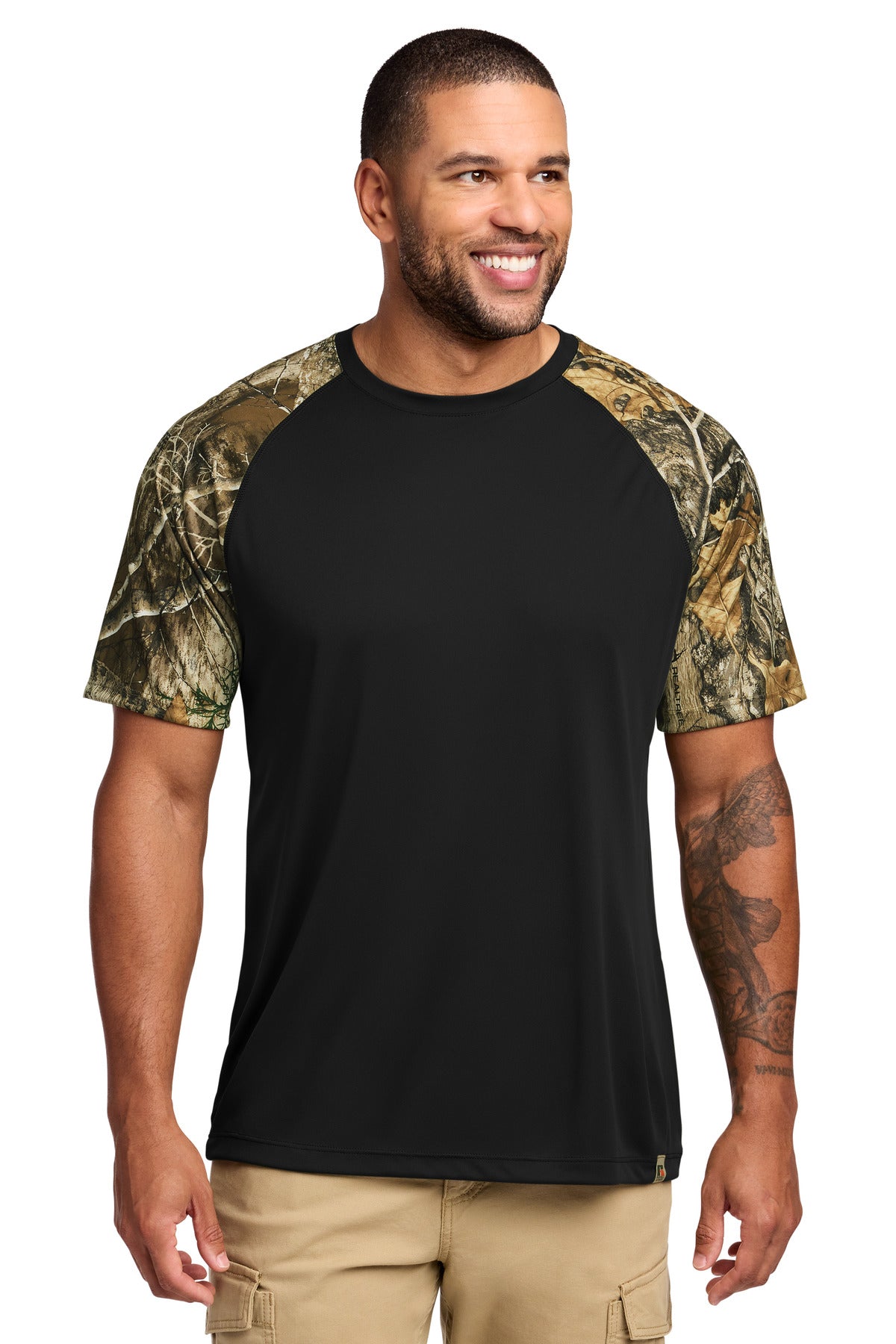 Russell Outdoors ™  Realtree ®  Colorblock Performance Tee RU151 - Russell Outdoors RU151