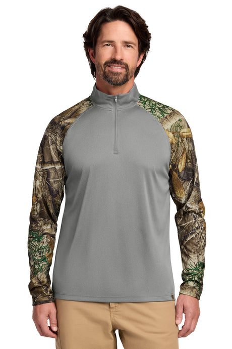 Russell Outdoors ™  Realtree ®  Colorblock Performance 1/4-Zip RU152 - Russell Outdoors RU152