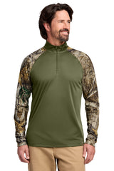 Russell Outdoors ™  Realtree ®  Colorblock Performance 1/4-Zip RU152 - Russell Outdoors RU152