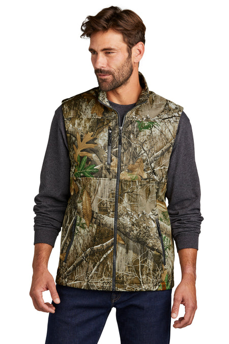 Russell Outdoors ™ Realtree ® Atlas Soft Shell Vest RU603 - Russell Outdoors RU603 Outerwear Russell Outdoors Realtree Edge XS