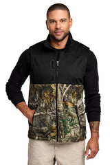 Russell Outdoors ™  Realtree ®  Atlas Colorblock Soft Shell Vest RU604 - Russell Outdoors RU604