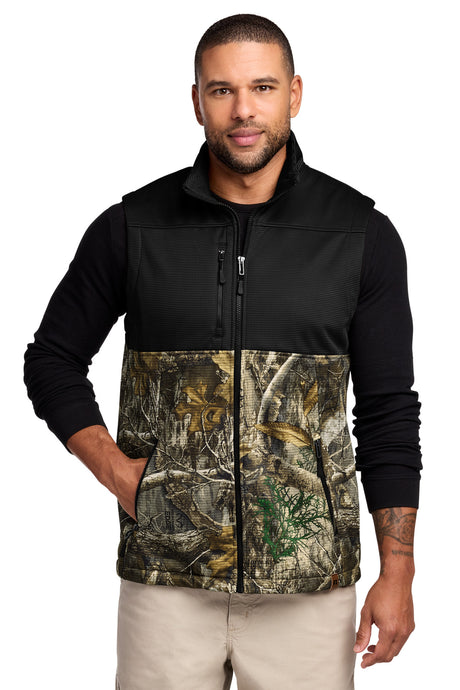 Russell Outdoors ™  Realtree ®  Atlas Colorblock Soft Shell Vest RU604 - Russell Outdoors RU604