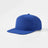 Joe's USA Hat Flat Bill 7 Panel Perforated Snapback Golf Hat - R.Blue