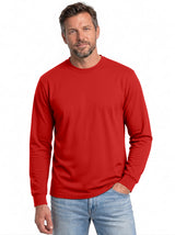 Joe's USA Mens Tall Long Sleeve 50/50 Cotton/Poly T-Shirt