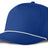 J7256 Clubhouse Performance Rope Cap - Royal with White Rope (Front)
