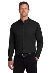 Port Authority ®  Long Sleeve Twill Shirt.  S600T - Port Authority S600T