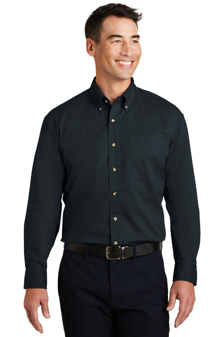 Port Authority ®  Long Sleeve Twill Shirt.  S600T - Port Authority S600T