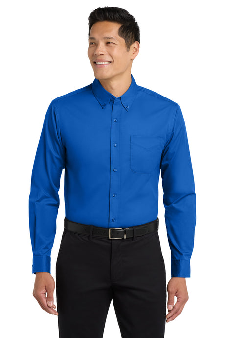 Port Authority ®  Extended Size Long Sleeve Easy Care Shirt S608ES - Port Authority S608ES