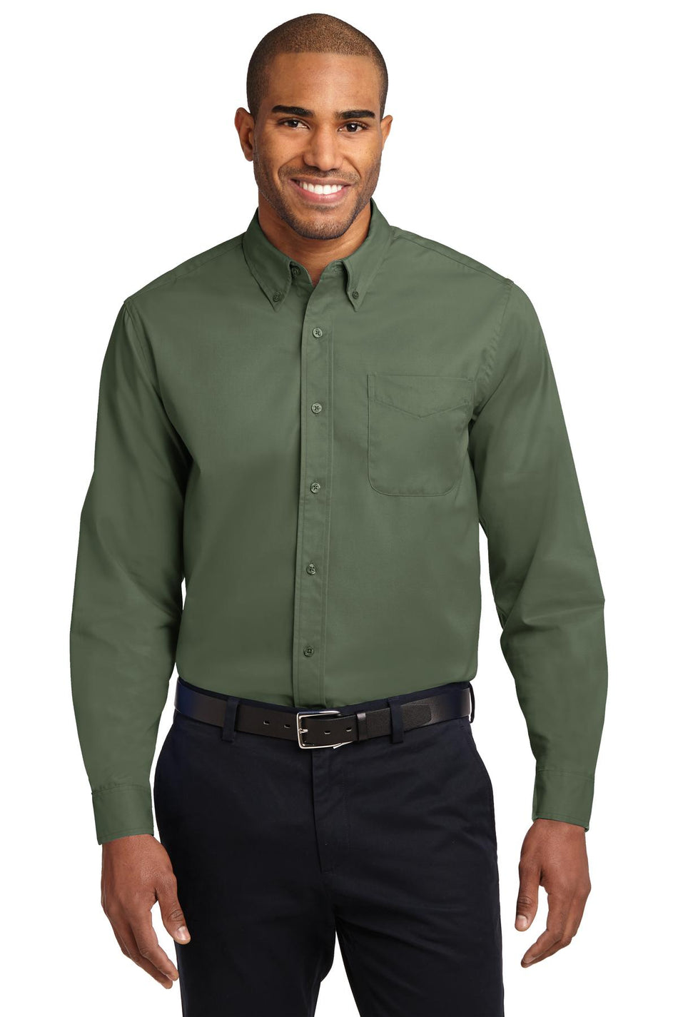 Port Authority ®  Long Sleeve Easy Care Shirt S608 - Clover Green - Port Authority S608