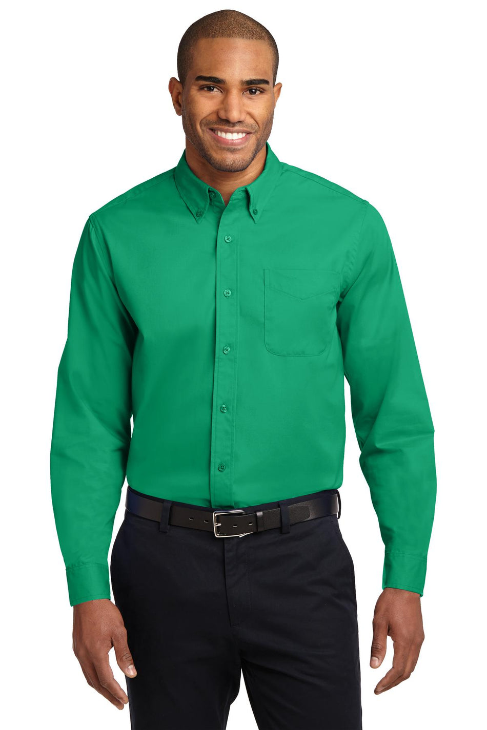 Port Authority ®  Long Sleeve Easy Care Shirt S608 - Court Green - Port Authority S608