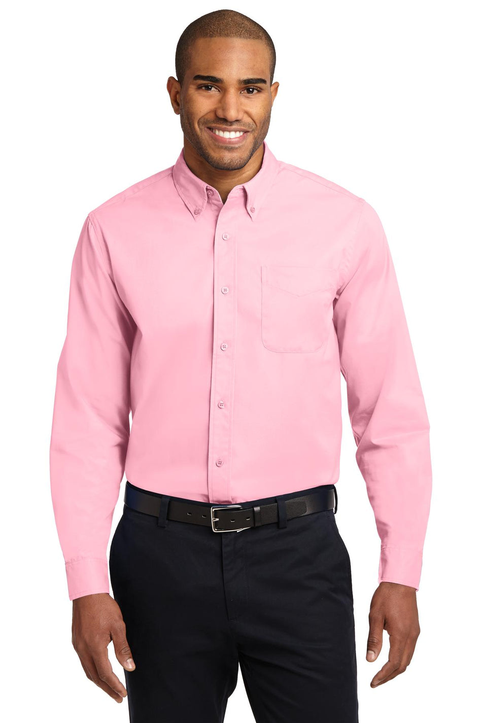 Port Authority ®  Long Sleeve Easy Care Shirt S608 - Light Pink - Port Authority S608