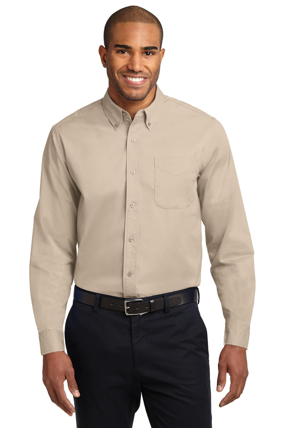 Port Authority ®  Long Sleeve Easy Care Shirt S608 - Stone - Port Authority S608