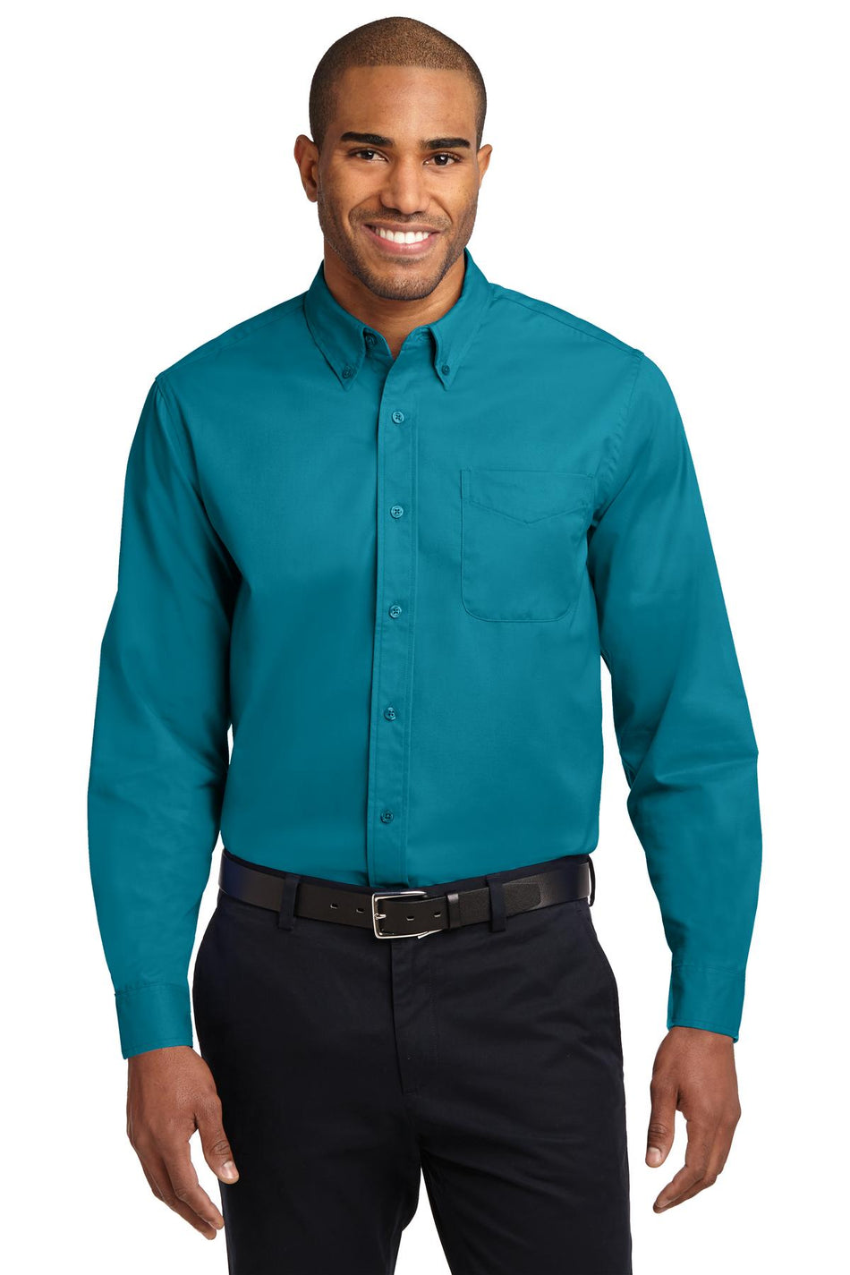 Port Authority ®  Long Sleeve Easy Care Shirt S608 - Teal Green - Port Authority S608