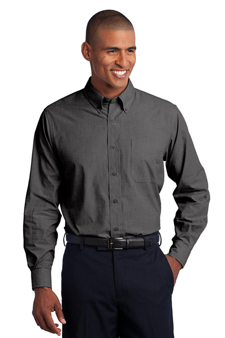 Port Authority ®  Crosshatch Easy Care Shirt. S640 - Port Authority S640