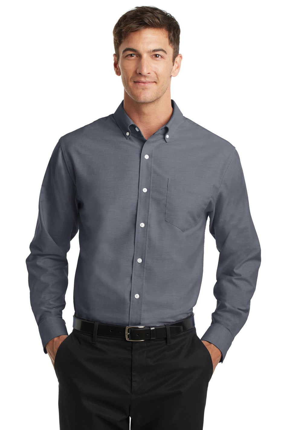 Port Authority ®  SuperPro ™  Oxford Shirt. S658 - Port Authority S658