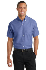 Port Authority ®  Short Sleeve SuperPro ™  Oxford Shirt. S659 - Port Authority S659