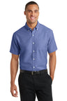 Port Authority ®  Short Sleeve SuperPro ™  Oxford Shirt. S659 - Port Authority S659