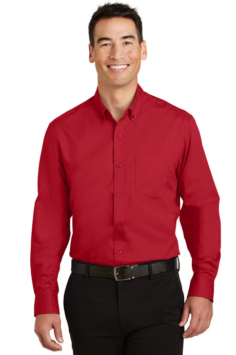 Port Authority ®  SuperPro ™  Twill Shirt. S663 - Port Authority S663