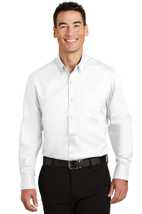 Port Authority ®  SuperPro ™  Twill Shirt. S663 - Port Authority S663